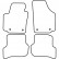 Car mats for Seat Altea 2004-2007 4-piece, Thumbnail 5