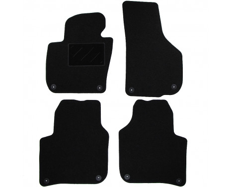 Car mats for Skoda Superb 2008- 4-piece