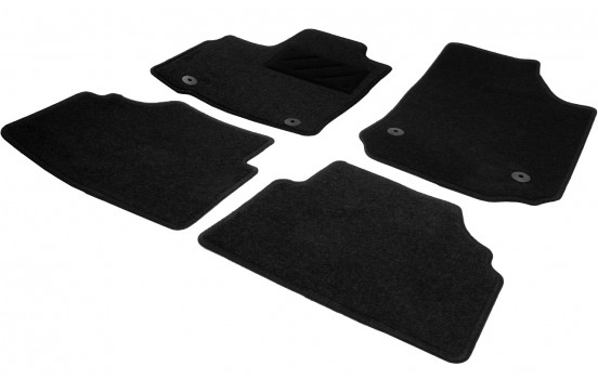 Car mats for Smart Roadster 2002-2005 2-part without recess fire extinguisher