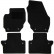 Car mats for Volvo S80 2007- 4-piece