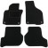 Car mats for VW Golf V / Jetta 2003-2007 4-piece