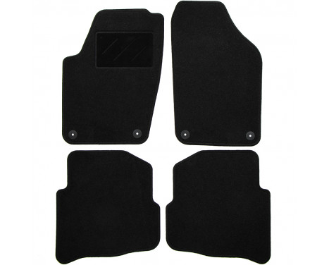 Car mats for VW Polo 9N 2007-2009 4-piece