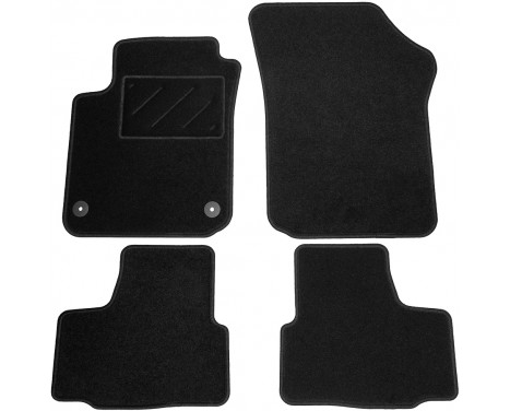 Car mats for VW UP! 2011- / Skoda Citigo 2011- 4-piece