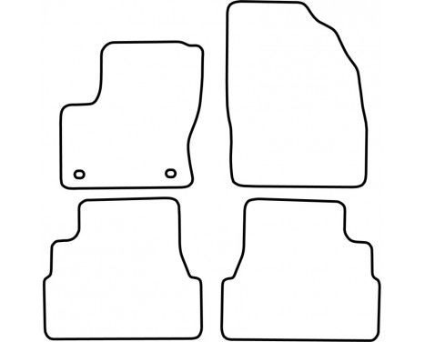 Car Mats Ford Focus C-Max 2007-2011, Image 2