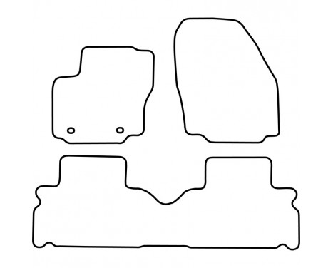 Car Mats Ford S-Max from 2006 (5 people), Image 2
