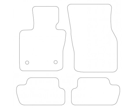 Car Mats New Mini F56 2014- 4-pieces, Image 2