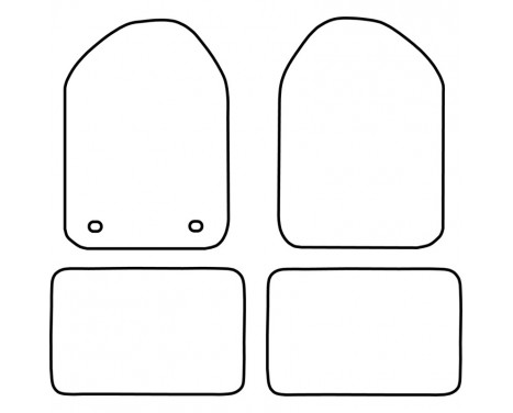 Car Mats Renault Kangoo 1997-2005, Image 2