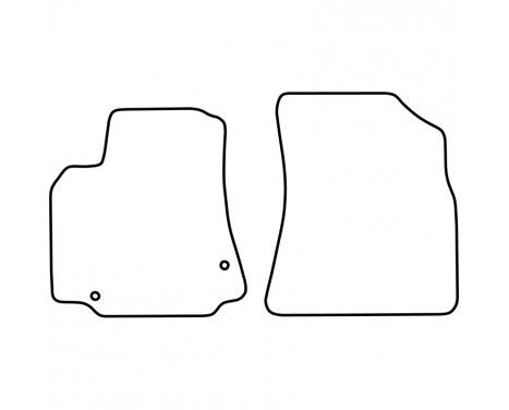 Car mats suitable for Citroen Berlingo from 2008 (only for), Image 2