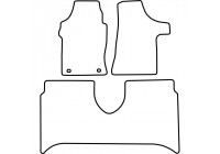 Car mats suitable for Mercedes Viano 2009-2014