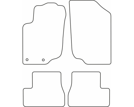 Car mats suitable for Peugeot 207 CC 2007-2013, Image 2