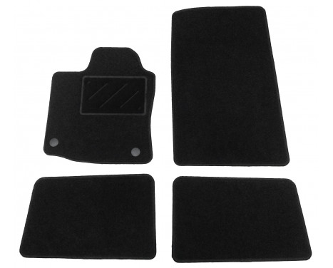 Car mats suitable for Renault Twingo II 2007-2014 4-piece