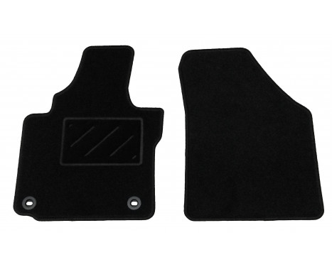 Car mats suitable for VW Caddy 2004-2014 2-piece