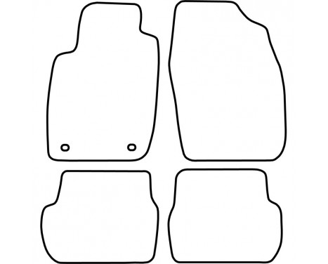 Car Mats Toyota Starlet 1996-1999, Image 2