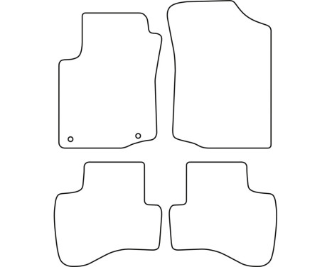 Car mats Velor suitable for Citroen C1 2005-2010, Image 6