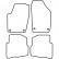 Car Mats Volkswagen Polo 9N2 2005-2009, Thumbnail 2