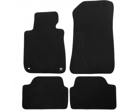 Velor Car Mats for BMW 1-Series E87 / E88 2004- 4-piece