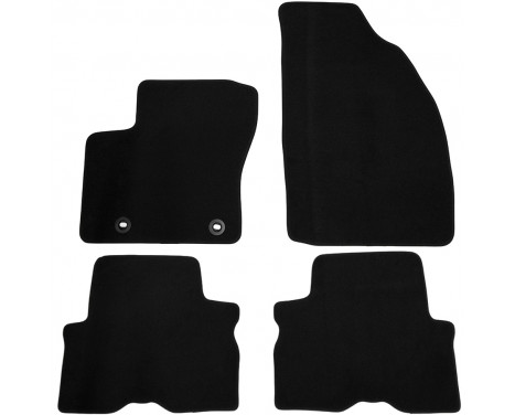 Velor Car Mats for Ford C-Max 2003-2011 4-piece