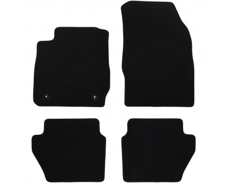 Velor Car Mats for Ford Fiesta 2012- 4-piece