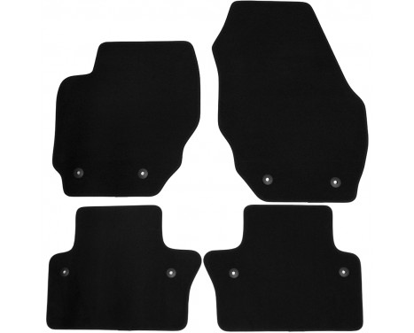 Velor Car Mats for Volvo V70 / XC70 2007- 4-piece