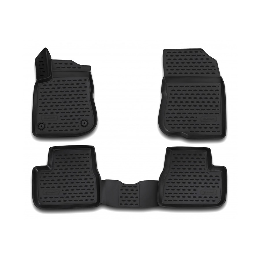 Rubber mats for Peugeot 2008 2014 to 2019 4piece Winparts.eu Rubber mats tailored