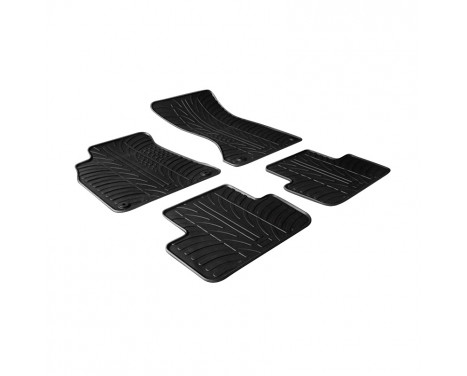 Rubber mats suitable for Audi A4 2008-2015 & A5 Sportback 20
