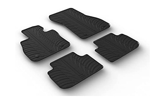 Rubber mats suitable for BMW 2-Series F44 Gran C (4-piece)