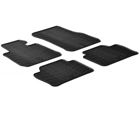 Rubber mats suitable for BMW 3 series F30/F31 2012-