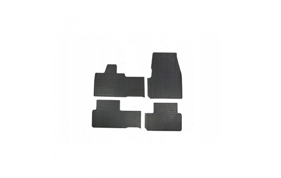 Rubber mats suitable for BMW i3 (L01) 2013- (4-piece + mounting system)
