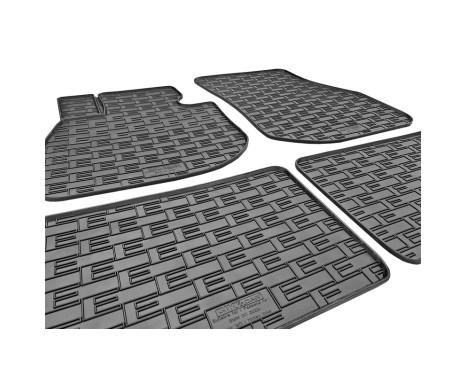 Rubber mats suitable for BMW iX1 (U11) 2022- (4-piece + mounting system), Image 3