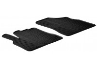 Rubber mats suitable for Citroen Berlingo / Peugeot Partner 2-piece