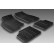 Rubber mats suitable for Fiat Doblo 5 doors 2010- (T-Design 4-piece + mounting clips), Thumbnail 2