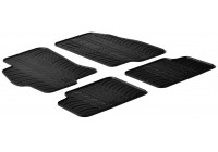 Rubber mats suitable for Fiat Linea 2007- (T-Design 4-piece)