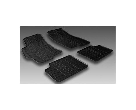 Rubber mats suitable for Fiat Punto II 1999- & 2003- (T-Design 4-piece), Image 2