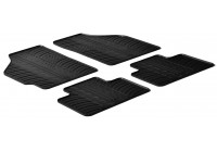 Rubber mats suitable for Fiat Punto II 1999- & 2003- (T-Design 4-piece)