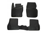 Rubber mats suitable for Ford Focus 3 04/2011-2015 4-piece