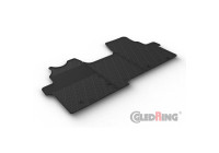 Rubber mats suitable for Ford Transit Custom Furgon 2023- (Manual, seat/bench)