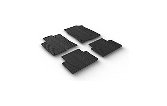Rubber mats suitable for Honda Civic Sedan/Hatchback 5/2017-
