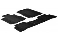 Rubber mats suitable for Honda CR-V 2007- (T-Design 5-piece)