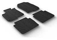 Rubber mats suitable for Honda CR-V 9/2018- (T Profil 4-deli