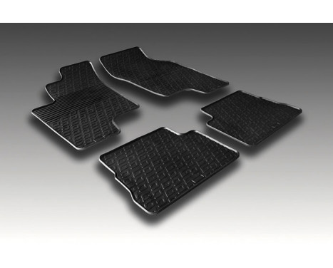 Rubber mats suitable for Hyundai Getz 2002- (G-Design 4-piece), Image 2