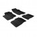 Rubber mats suitable for Hyundai i30 / Kia Cee'd 2007- 2011 (T-Design 4-piece)