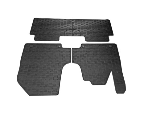 Rubber mats suitable for Hyundai Ioniq 5 (NE) 2020- (3-piece + mounting system), Image 5