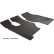 Rubber mats suitable for Iveco Daily 2006-2014 (TK-Design 3-piece), Thumbnail 2