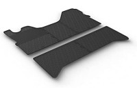 Rubber mats suitable for Iveco Daily HD Double Cab 2014- (5-piece)