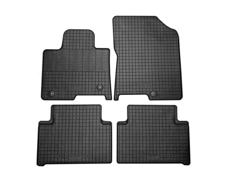 Rubber mats suitable for Kia Sorento IV (MQ4) Hybrid 2020- (4-piece + mounting system)