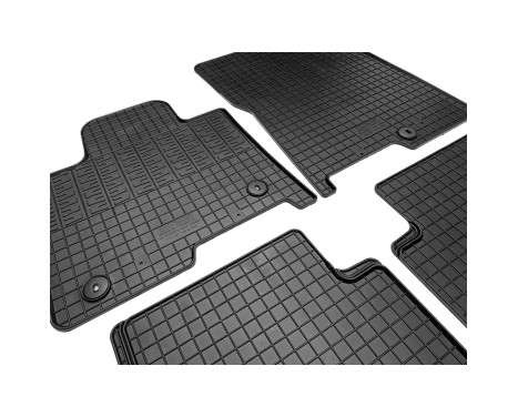 Rubber mats suitable for Kia Sorento IV (MQ4) Hybrid 2020- (4-piece + mounting system), Image 4