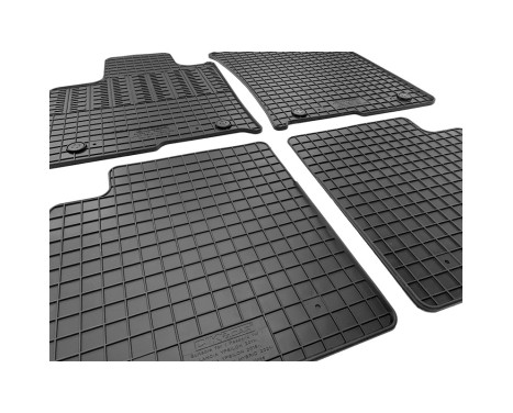 Rubber mats suitable for Lancia Ypsilon Hybrid 2020- (4-piece + mounting system), Image 4