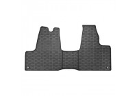 Rubber mats suitable for Maxus eDeliver 3 (ev-30) 2020- (3-piece + mounting system)