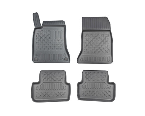 Rubber mats suitable for Mercedes A (W176), B (W246), GLA (X156), CLA (C117)
