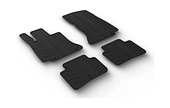 Rubber mats suitable for Mercedes C-Class W206